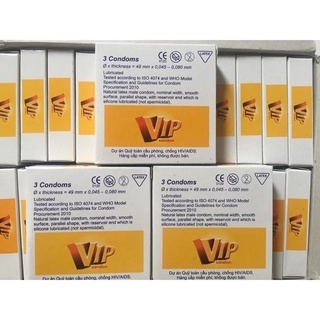 Bao cao su VIP mỏng cao cấp- Dùng cho gia đình, khách sạn