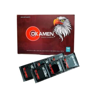 Bao Cao Su Giá Rẻ Okamen Luxury Hộp 144 Cái Bao Trơn Chính Hãng Cho Gia Đình Khách Sạn