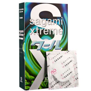 Bao Cao Su Sagami Spearmint 10 Chiếc Hương Bạc Hà Mát Lạnh Chính Hãng