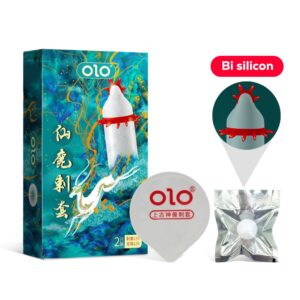 Bao Cao Su Olo Hươu Trắng, Gai Bi Râu, Siêu Mỏng Nhiều Gel