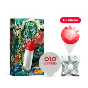 Bao Cao Su Olo Rồng Xanh, Gai Bi Râu, Siêu Mỏng Nhiều Gel