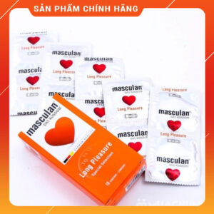 Bao cao su Masculan-Kéo dài thời gian-Long pleasure-10 bao