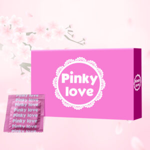 Bao cao su Pinky Love siêu mỏng hộp 144 chiếc nhiều gel size 52mm