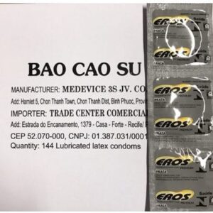 144 cái Bao cao su Eros