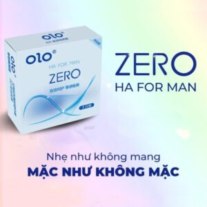 Bao Cao Su Siêu Mỏng OLO 001 Zero Ha For Man Nhiều Gel Bôi Trơn-10c