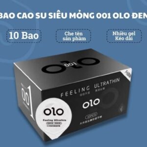 Bao cao su 001 OLO siêu mỏng chống xuất tinh sớm kéo dài thời gian quan hệ