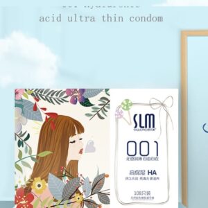 Bao cao su 001 SLM cao cấp siêu mỏng-Hộp 108c-BCS cao cấp nhiều gel-độ mỏng 001