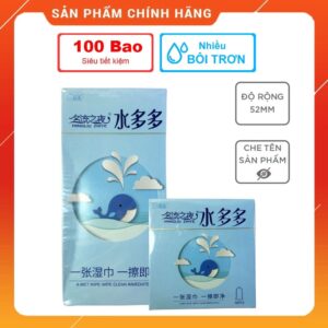 Bao cao su Cá heo nhiều nước nội địa Trung