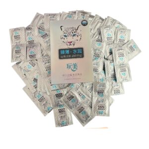 Bao cao su HA Báo trắng siêu mỏng nhiều gel Bao cao su gia đình-Hộp 100c-BCS Nhà nghỉ