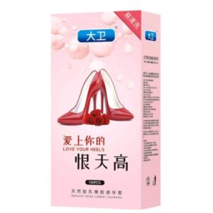 Bao cao su HA Đôi guốc-Hộp 100c-Bao cao su siêu mỏng nhiều gel