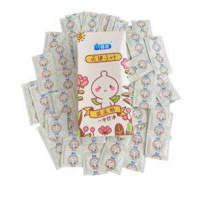 Bao cao su HA Thiên thần siêu mỏng nhiều gel Bao cao su gia đình-Hộp 100c-BCS Nhà nghỉ