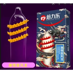 Bao cao su Rồng Thiêng bi gai lớn-kiểu gai xoắn ốc