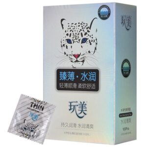 Bao cao su Trung Quốc CON HỔ hộp 100 chiếc size 52mm gốc nước