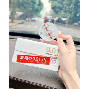 Bao cao su mỏng nhất thế giới Sagami 001