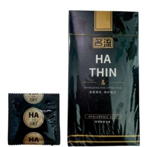 Bao cao su siêu mỏng HA THIN Đen. Đẳng cấp doanh nhân