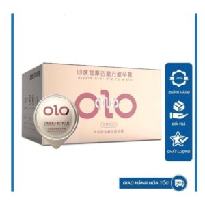 Bao cao su siêu mỏng OLO 001 phật hồng gai, bcs siêu mỏng,co dãn hộp 10c