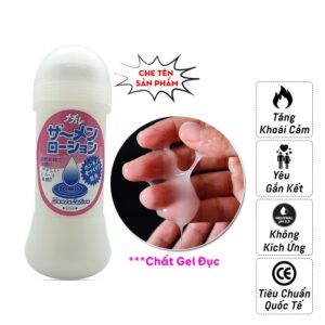 Gel tinh trùng–Gel bôi trơn QH, gốc nước, an toàn, tăng khoái cảm-Chai 200ml
